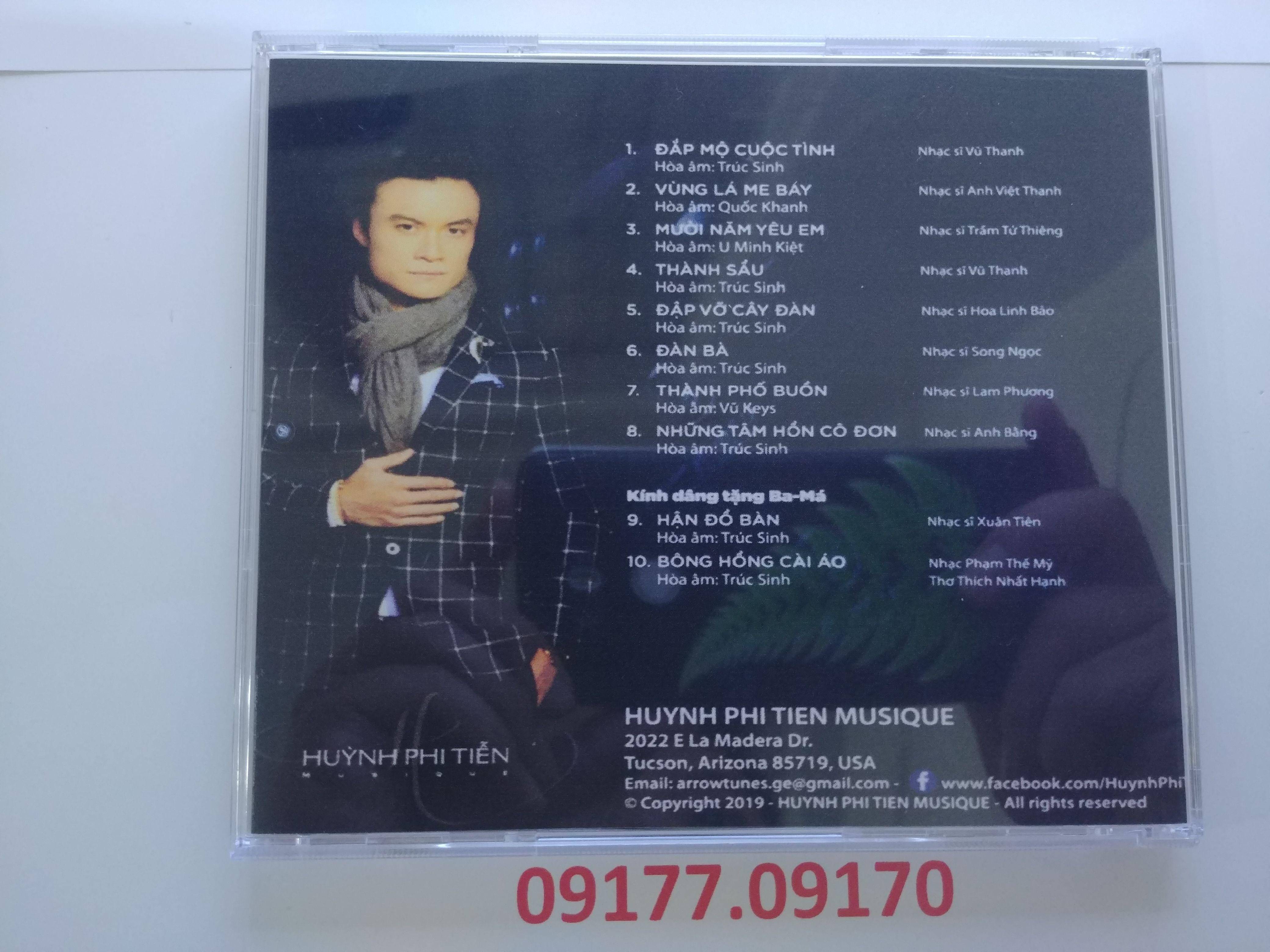 CD Đắp Mộ Cuộc Tình - Huỳnh Phi Tiễn