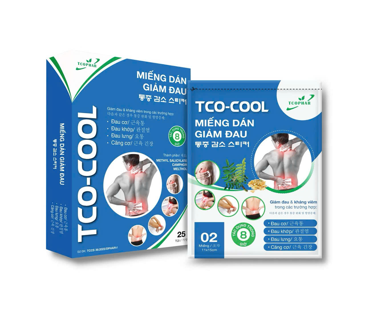 MIẾNG DÁN GIẢM ĐAU TCO COOL