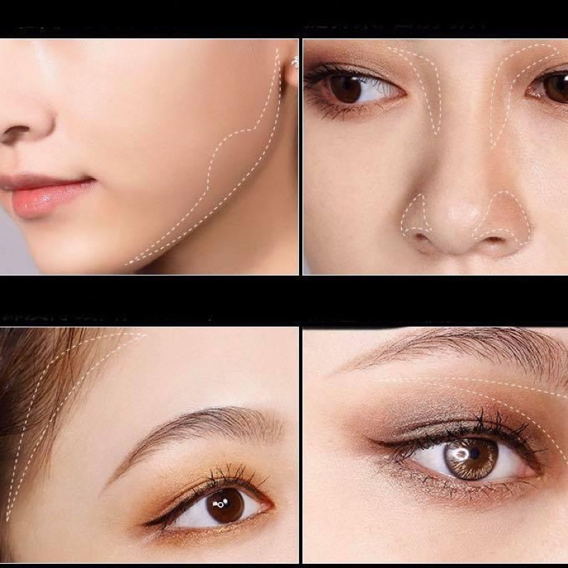Phấn  Tạo khối maxfine 3 ô