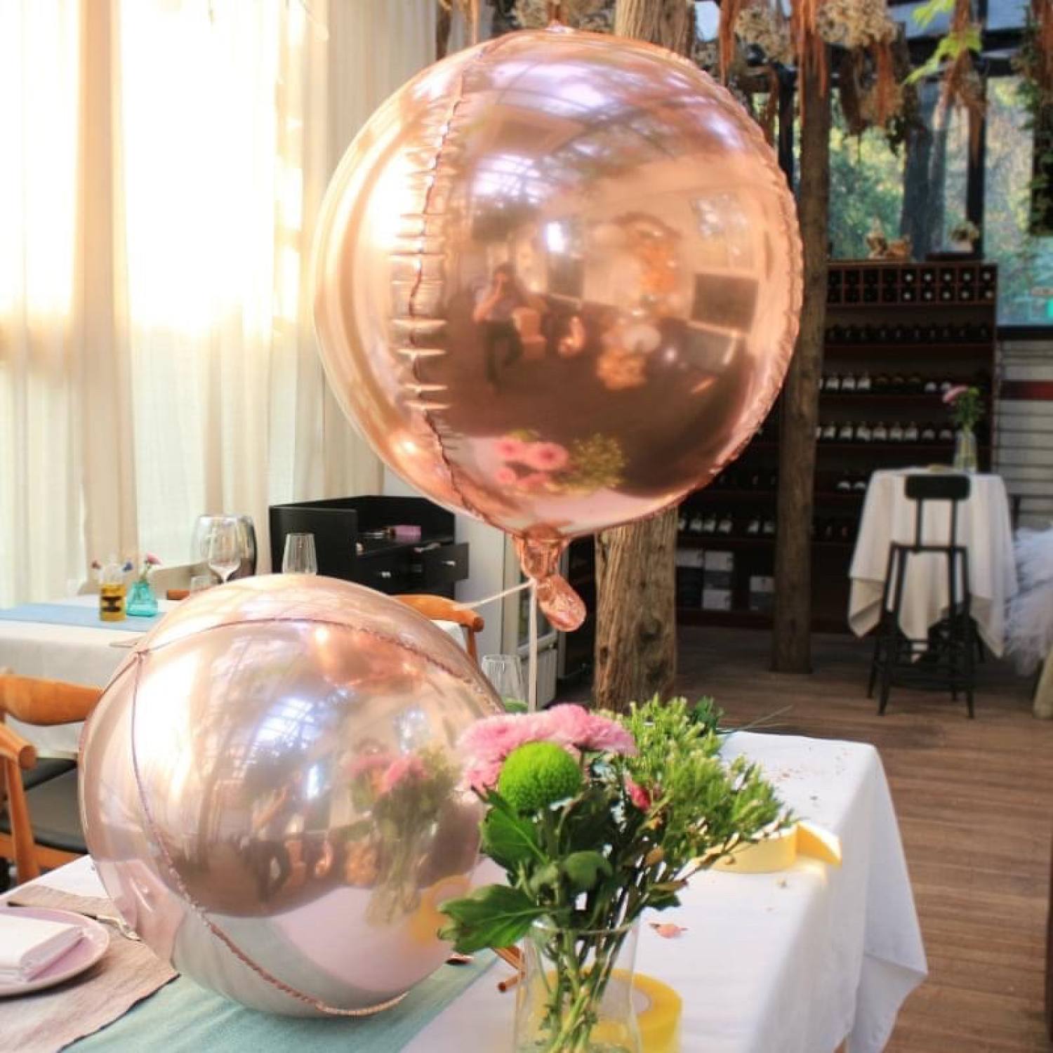 Bóng tròn 4D tráng nhôm nhiều size
