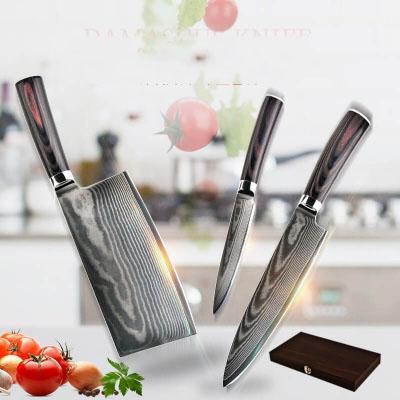 DAO - DAO BẾP - DAO NHẬT BỘ 3 DAO BẾP  HÀNG XỊN LDT2 hàng top.