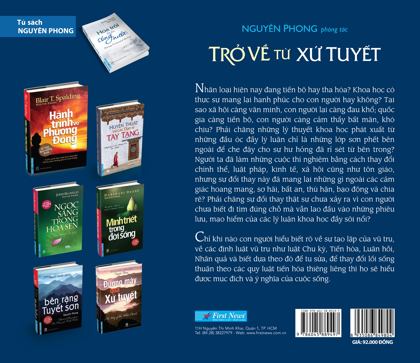 Sách Fahasa - Trở Về Từ Xứ Tuyết (Tái Bản 2019)