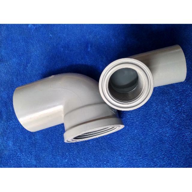 2 Chiếc Cút Co Góc Ren Trong Nhựa 21, 27, 34, 42