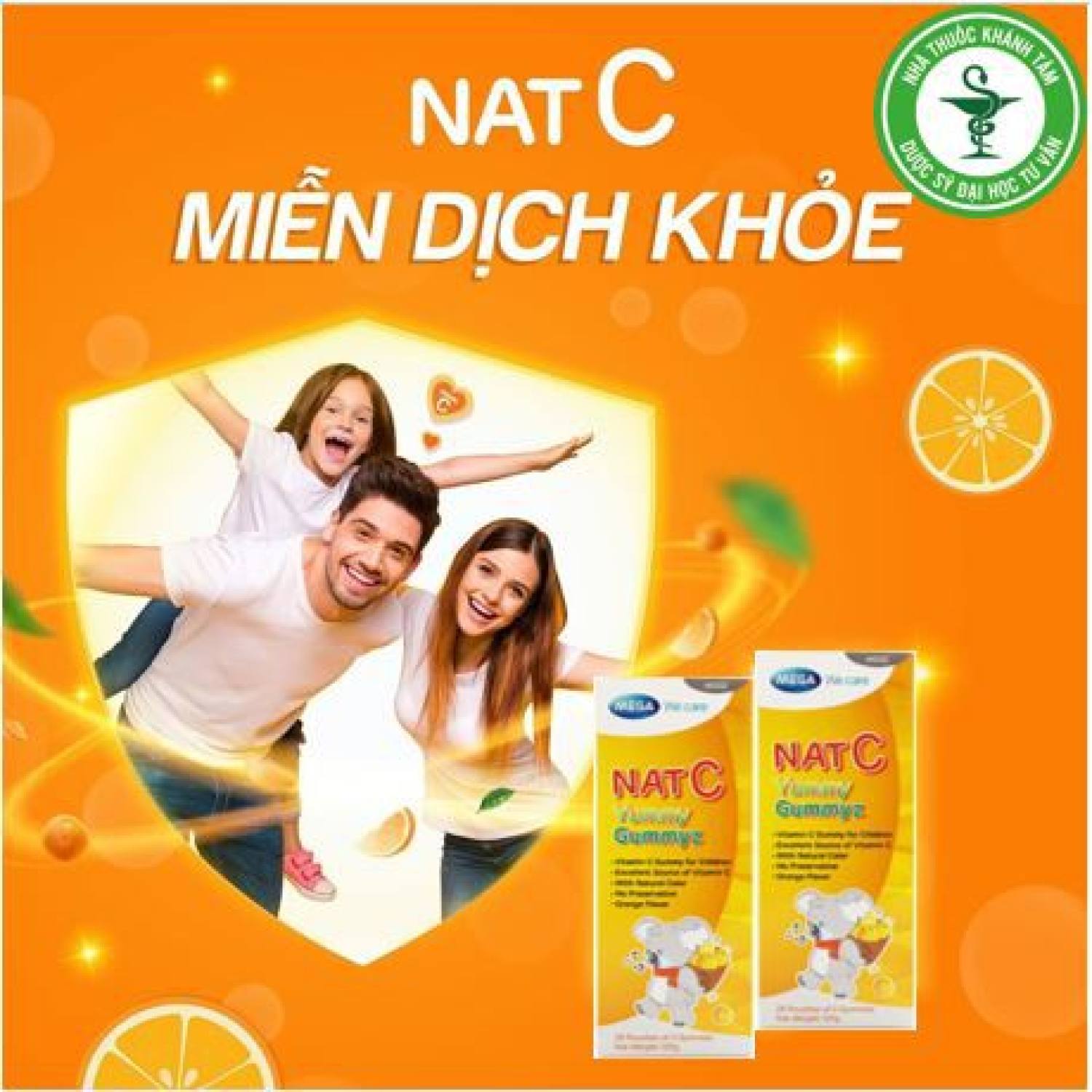 Kẹo dẻo Nat C Ymmy Gummyz Thái Lan