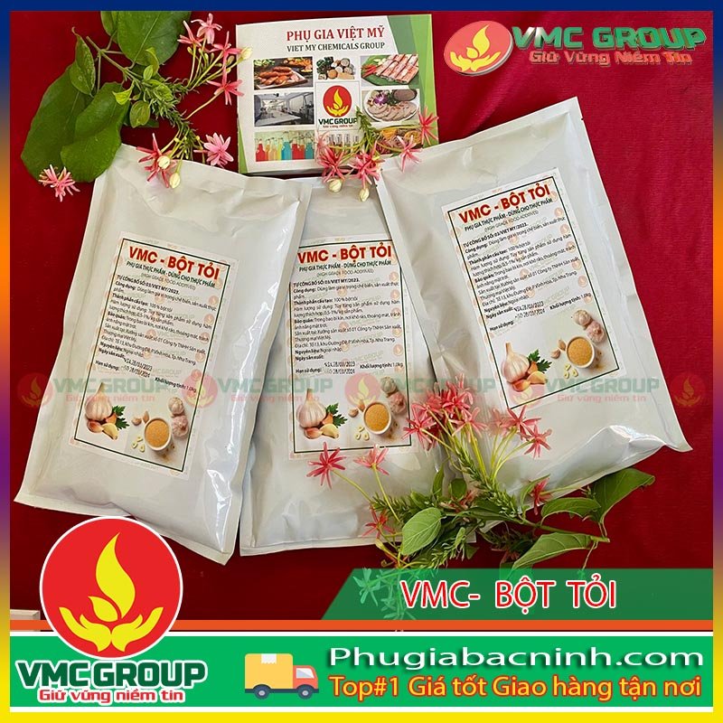 Bột tỏi VMC - Gia vị giúp cho sản phẩm thêm thơm ngon