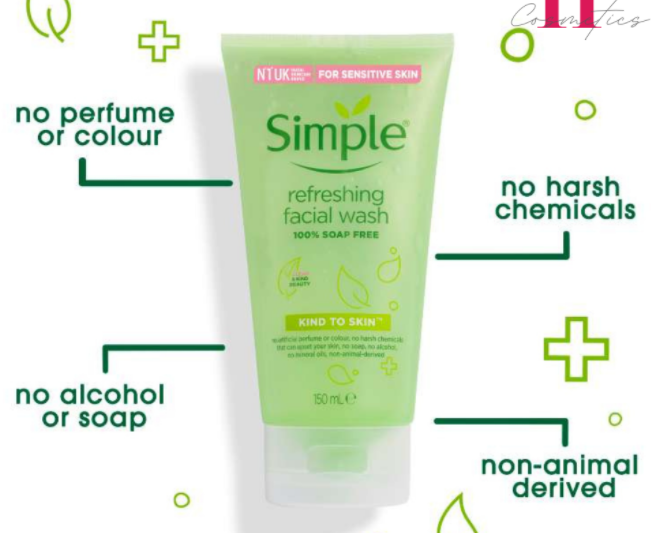 Sữa rửa mặt Simple Refreshing Facial Wash 150ml