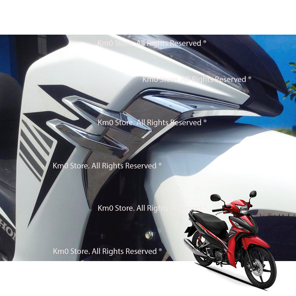 Bộ Ốp Co Bửng WAVE RSX Nhựa Xi