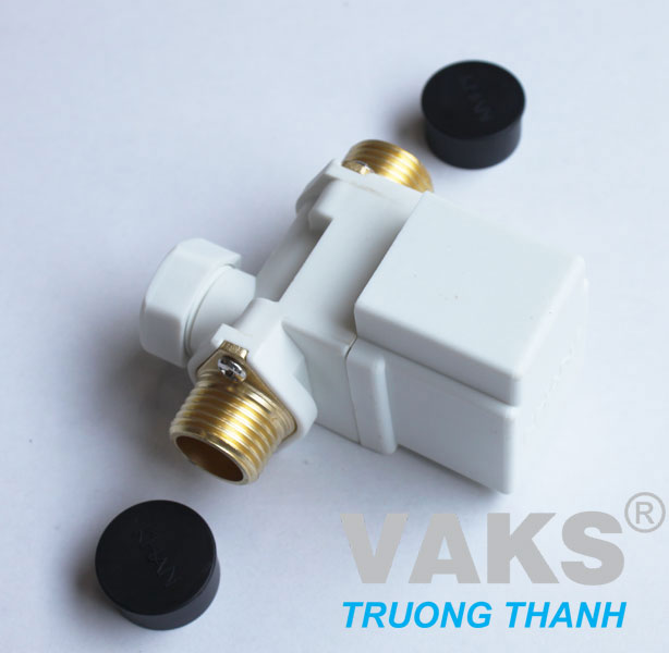 [HCM]Van điện từ KHAN - DC12V ren ngoài ống phi 21mm  (thường đóng)