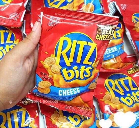 [HANGMYNHAP]BÁNH RITZ PHÔ MAI MỸ THÙNG 30 GÓI X 42GR