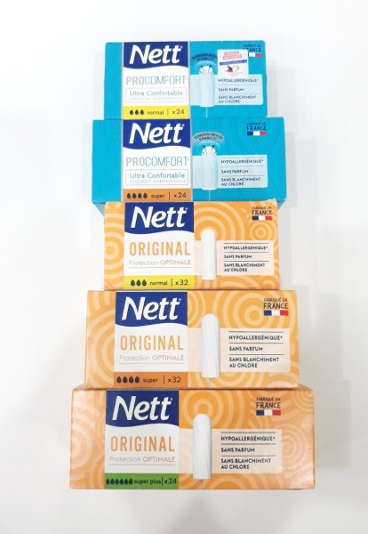 Tampon NETT nội địa Pháp - không cần đẩy các loại (2-3-4-6 giọt)