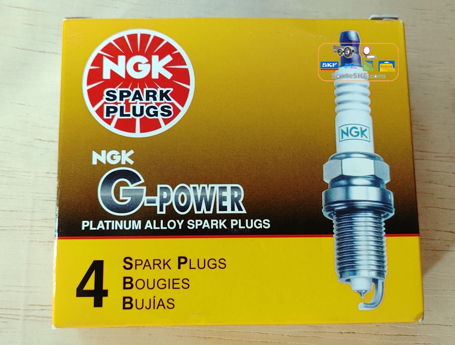 Bugi Bạch Kim NGK Platium dành cho KIA Pride/CD5