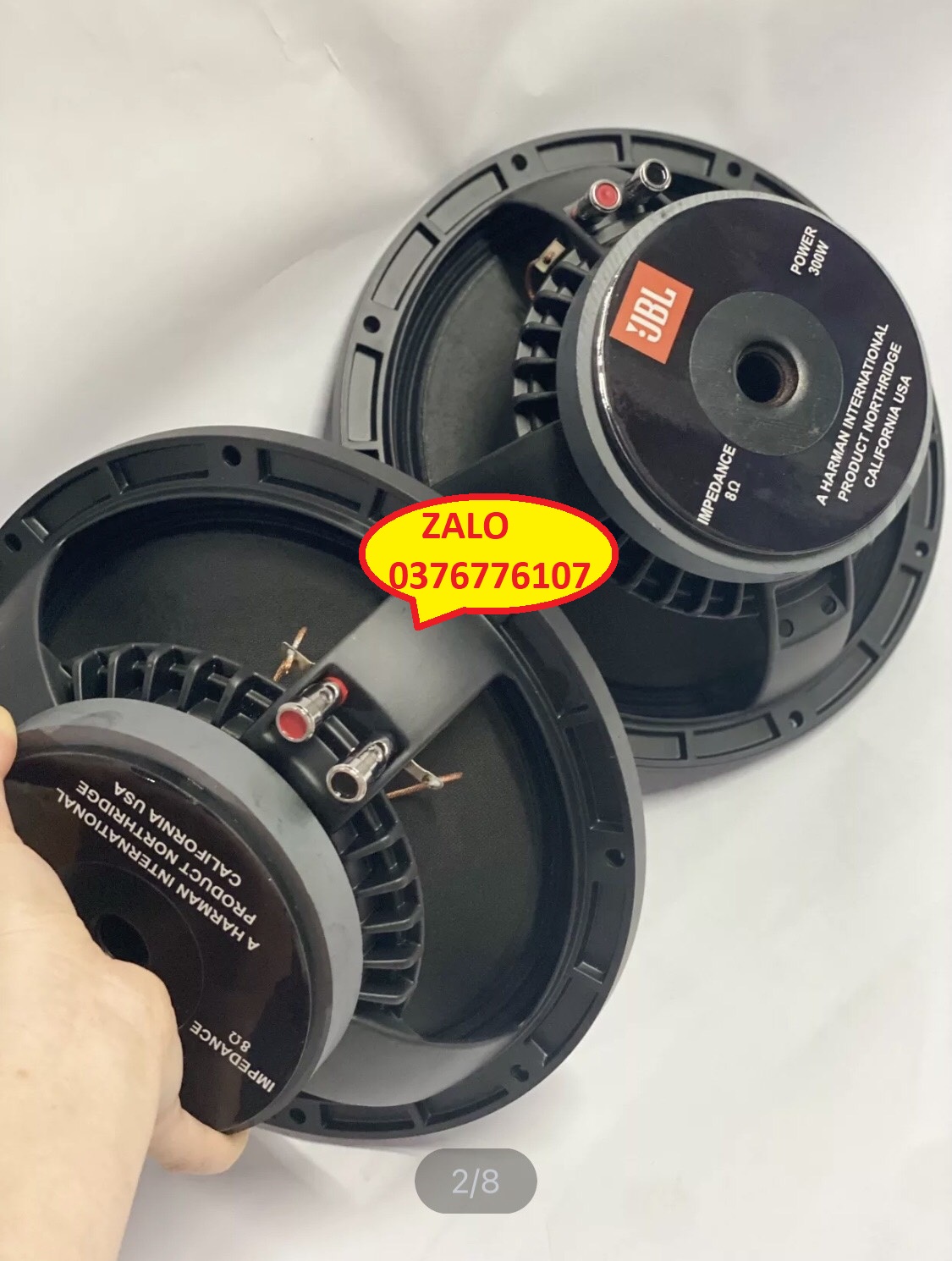 CẶP LOA BASS 25 JBL NHẬP KHẨU - GIÁ 2 CHIẾC
