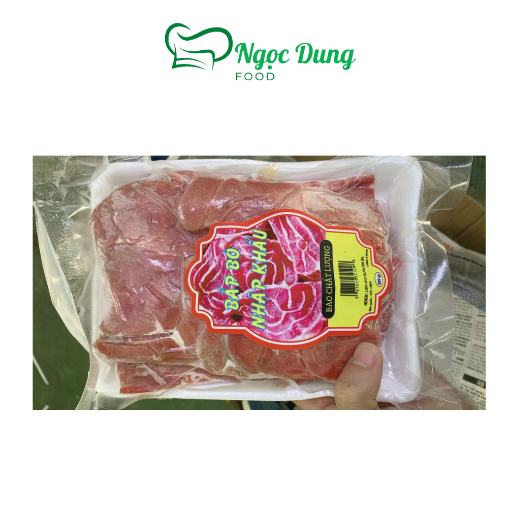 Ba rọi trâu cắt lát vĩ 450gr (giao tphcm)