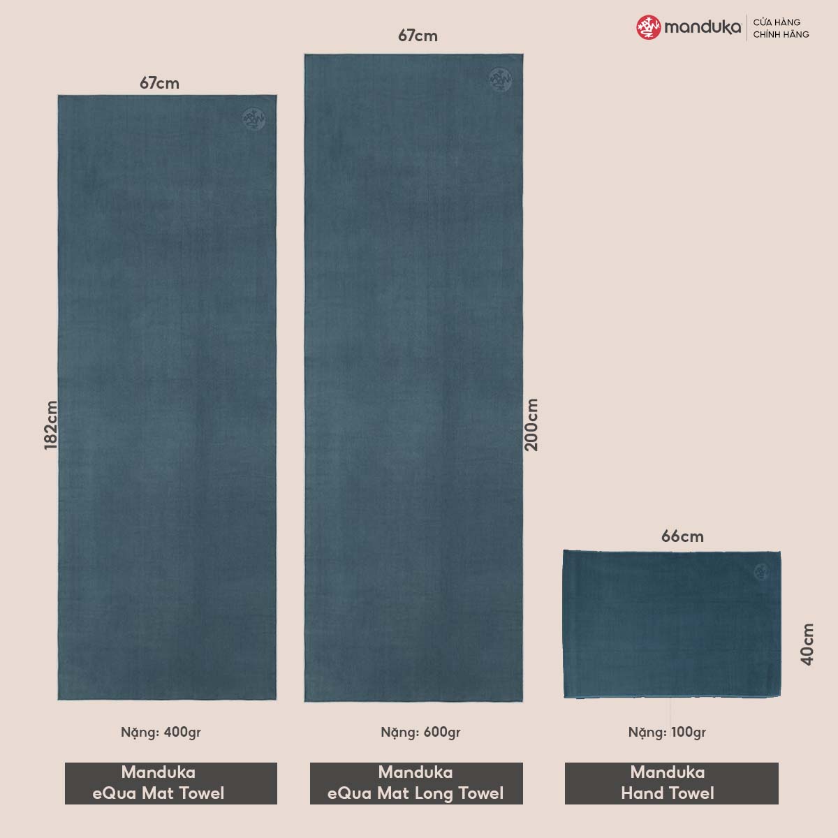 Khăn trải thảm Yoga Manduka Equa