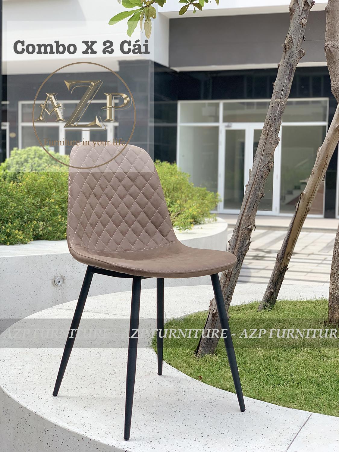 Combo x 2 Cái Ghế Ăn Kiểu Dáng Đương Đại Nhập Khẩu - AZP AZCC - MD01 Hình