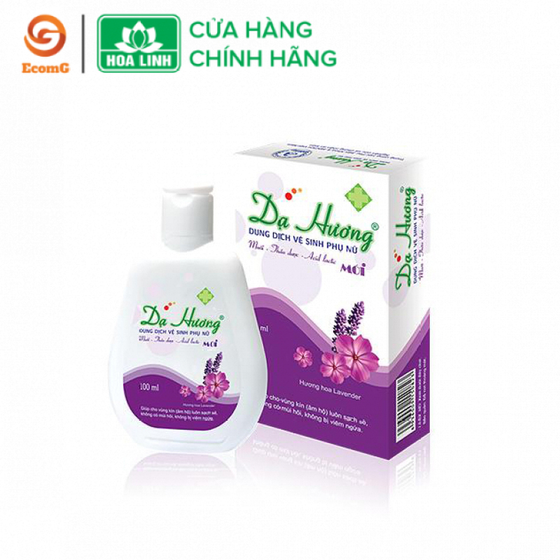 Dung dịch vệ sinh phụ nữ Dạ Hương Lavender dạng chai, làm sạch, khử mùi, dưỡng da, chống khô rát -DH1 nhập khẩu