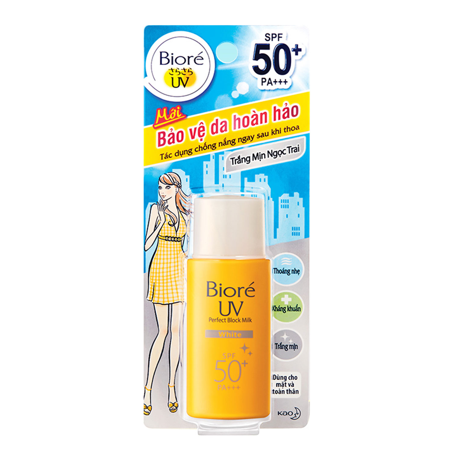 Chống nắng Biore Perfect Block Milk