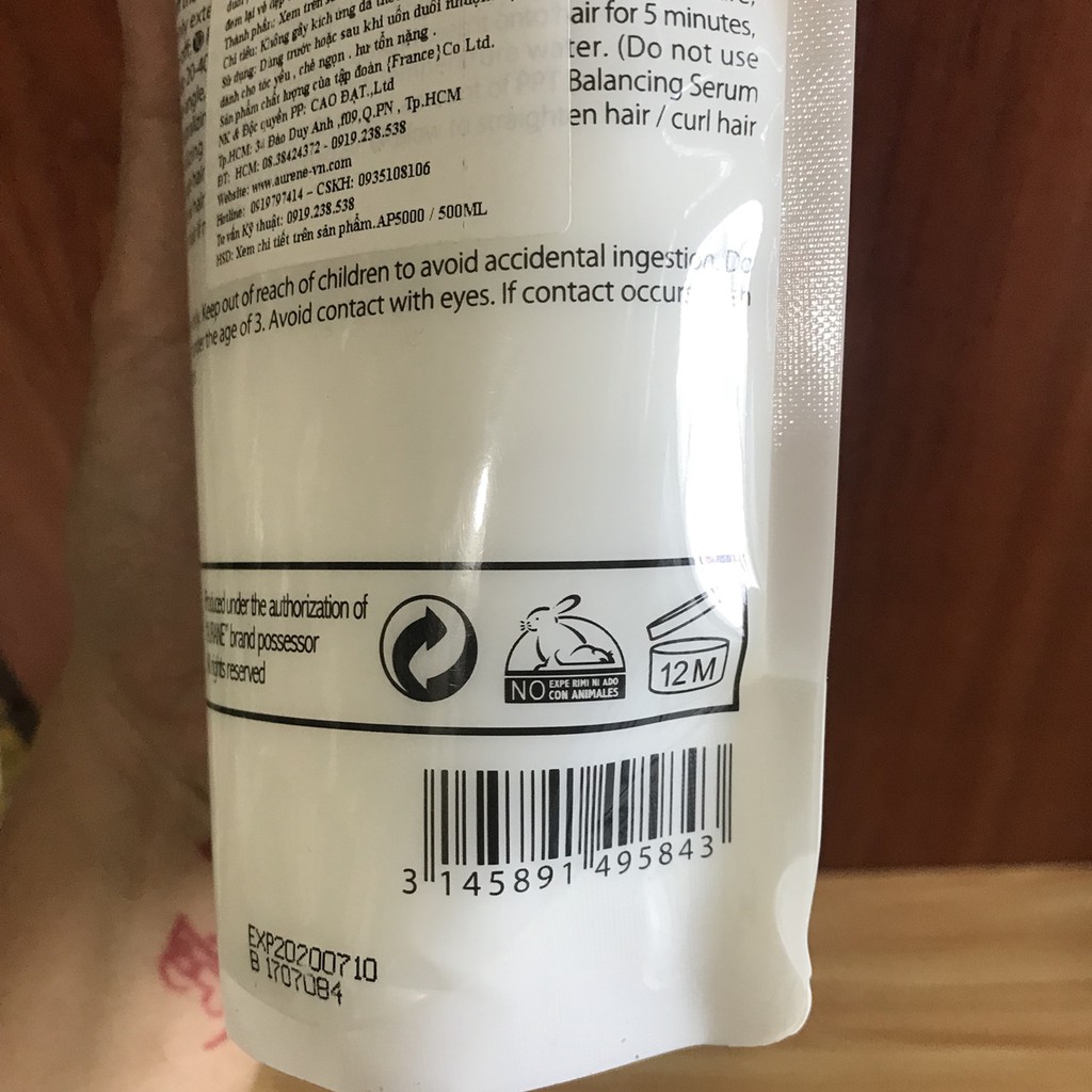 Hấp hồi phục Enzyme cân bằng PPT Balancing Serum Aurane 500ml