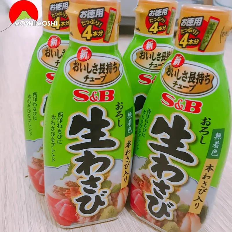 (HCM) Chai mù tạt Wasabi S&B 175g