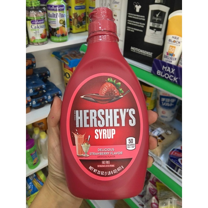Siro Hershey's socola chai 680g hàng Mỹ