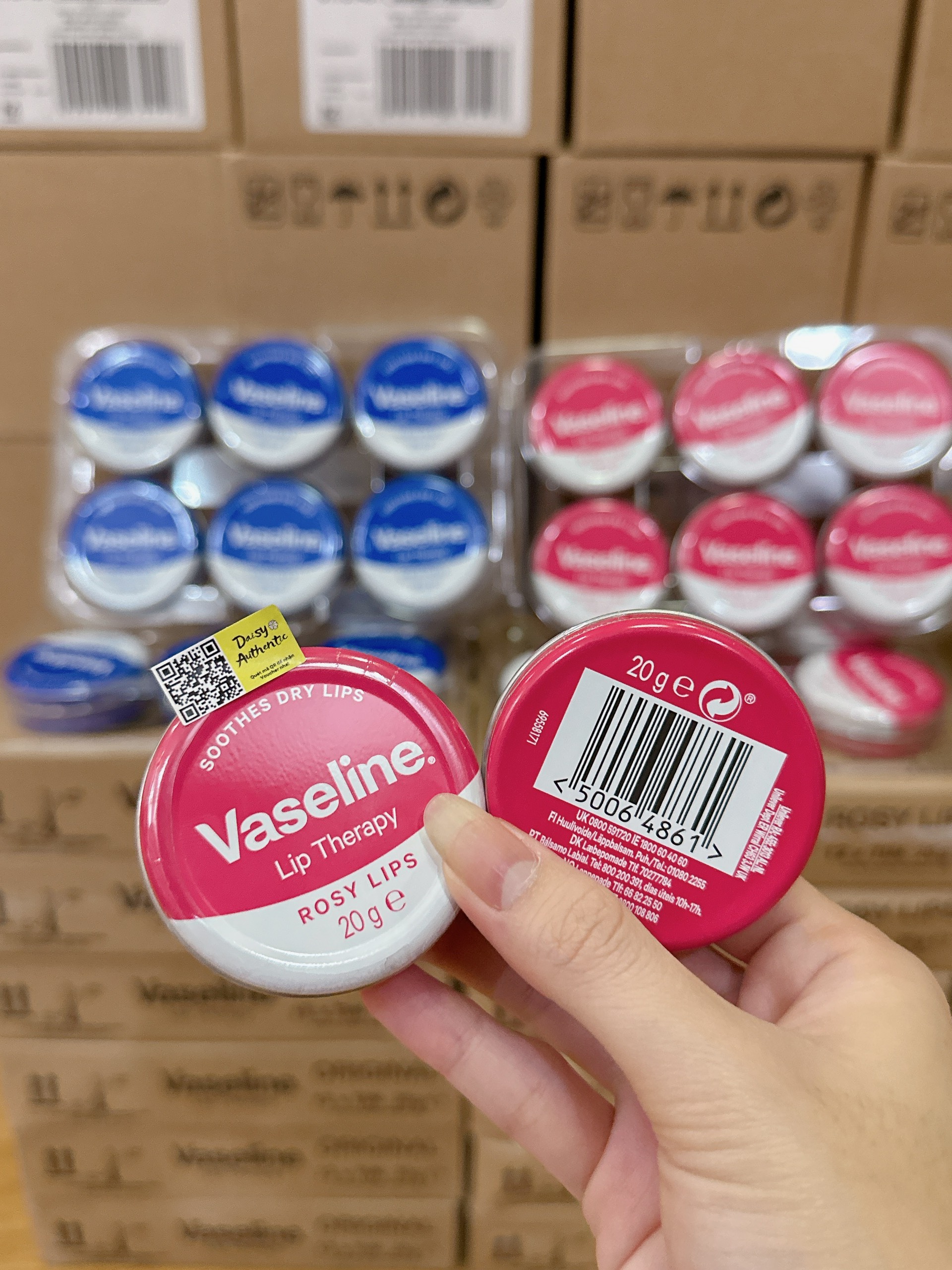 Son Dưỡng Môi Vaseline Lip Therapy 20g (bản UK)