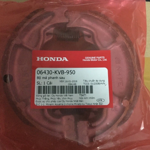 Má phanh sau xe tay ga Honda (06430K44V80)
