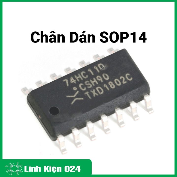 IC 74HC11 SOP14 / DIP14 HEX CMOS tốc độ cao