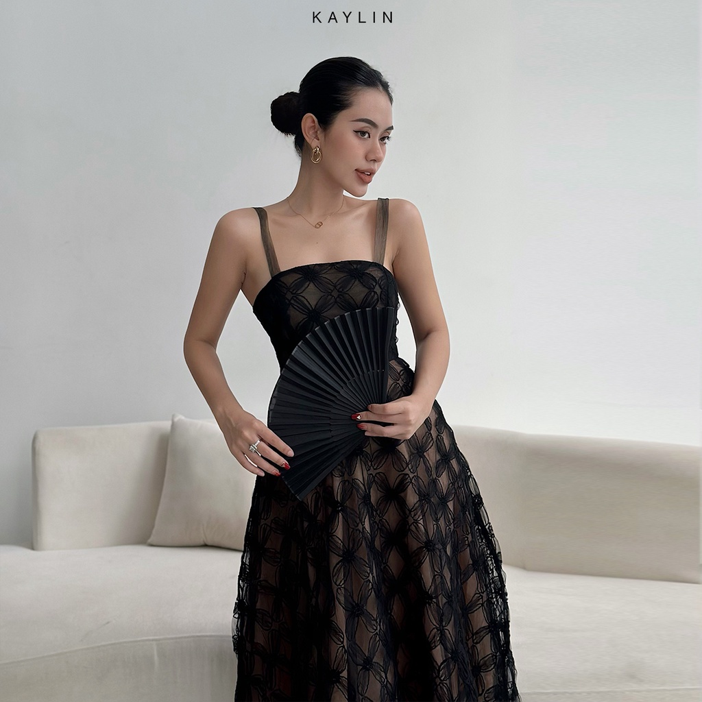 Đầm hoa nổi thiết kế KAYLIN - N1901