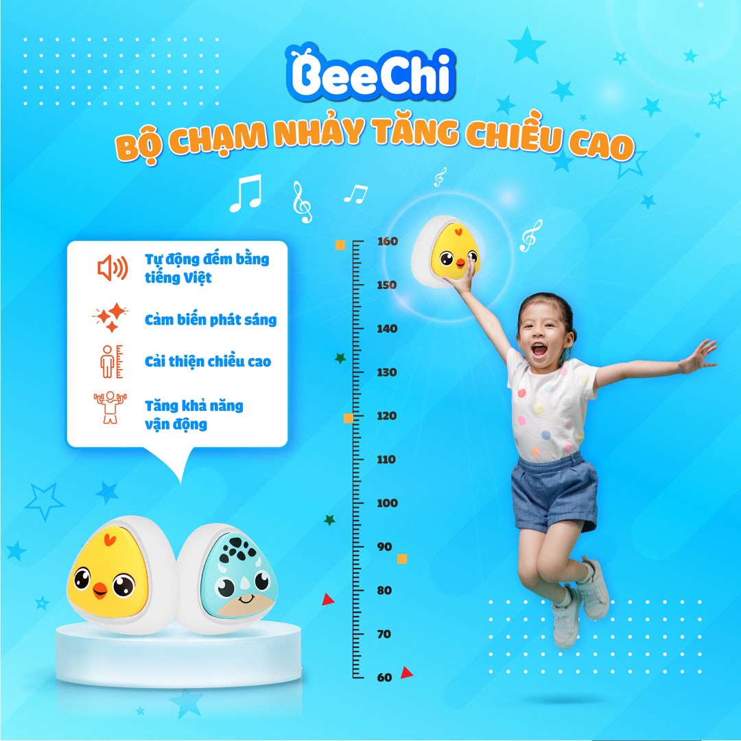 Bộ chạm nhảy tăng chiều cao Beechi