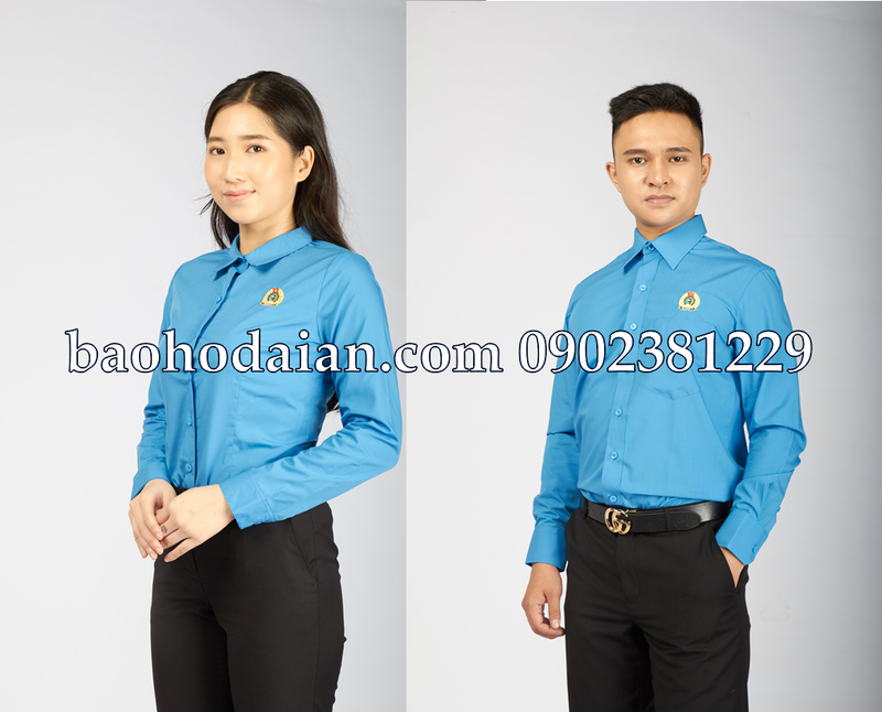 Áo đồng phục công đoàn Việt Nam (có size nam/nữ)