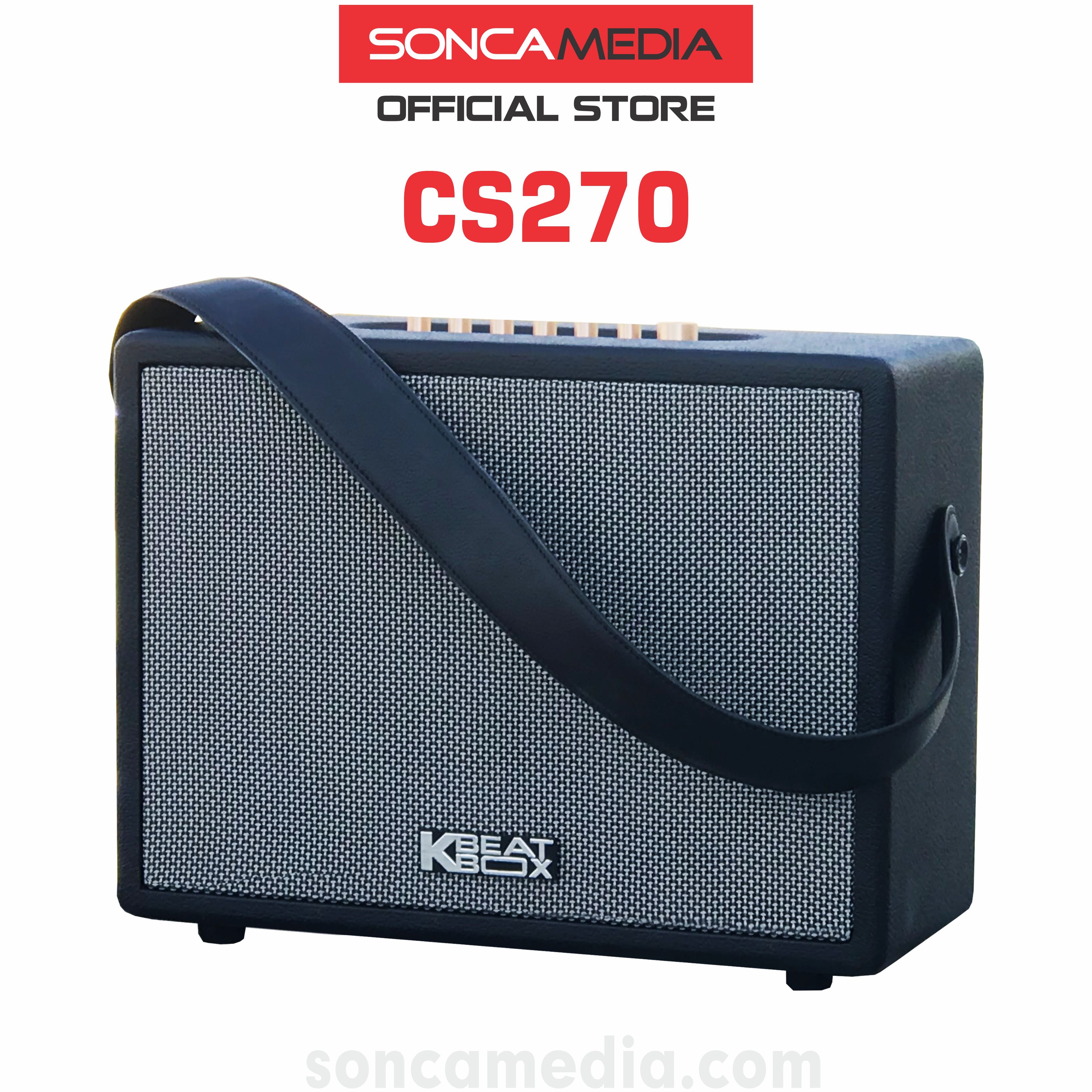 Dàn âm thanh di động xách tay mini ACNOS CS270