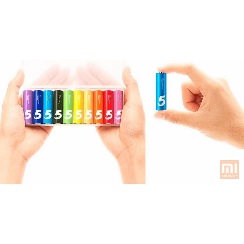 Pin tiểu số 5 rainbow AA chống chảy axit