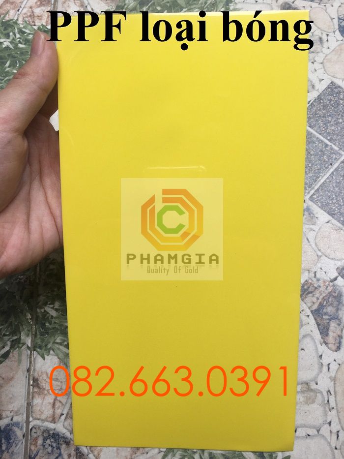 Tấm dán ppf nguyên thủy kích thước các loại