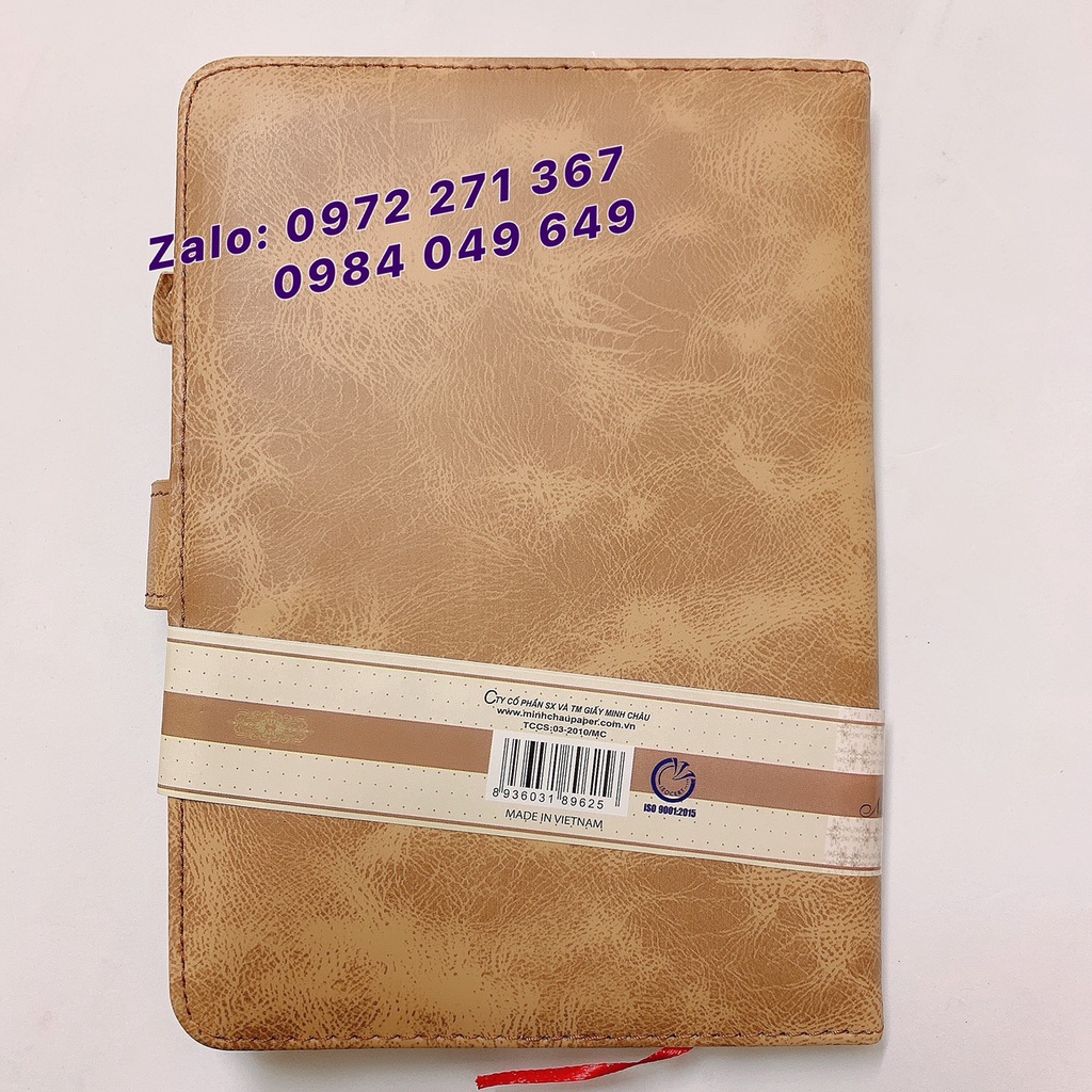 Sổ Da Minh Châu 9625 Kt 15X21Cm - Sổ Cao Cấp