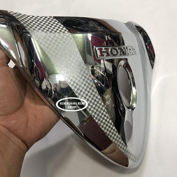 Ốp Mặt nạ Xi INOX gắn SH MODE