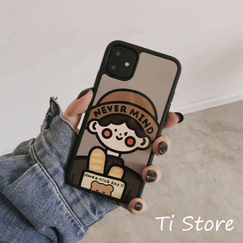 [HCM]Ốp Lưng Boy Bread iPhone | Từ 6 đến 12 Pro Max | [ TI STORE ]