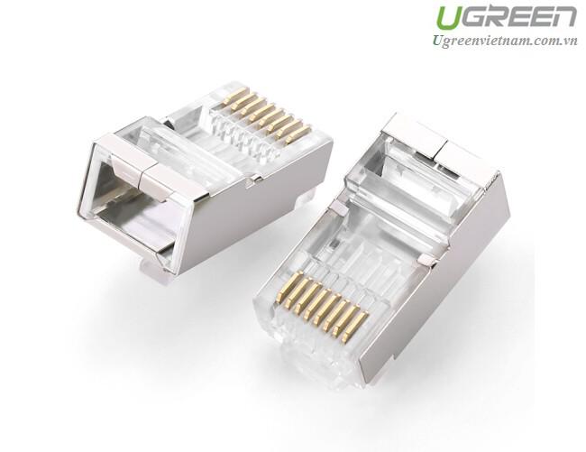 Hạt mạng RJ45 Cat6 Ugreen 20333 (Túi 10 hạt)