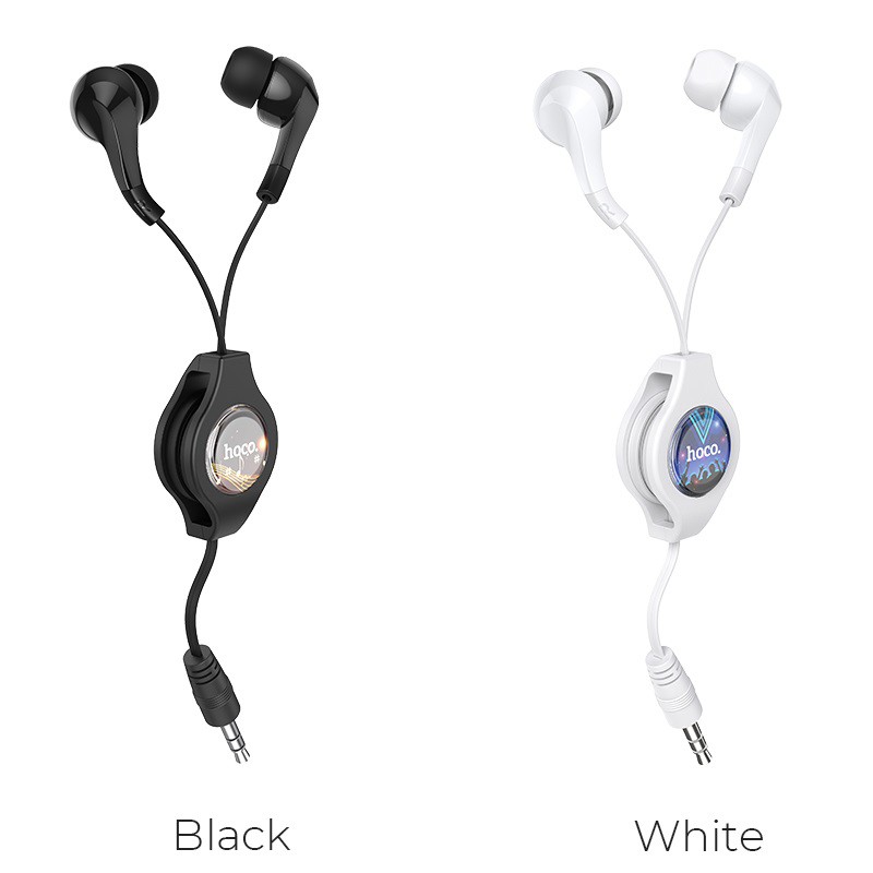 Tai nghe dây rút HOCO M68 có micro chân tròn 3.5mm