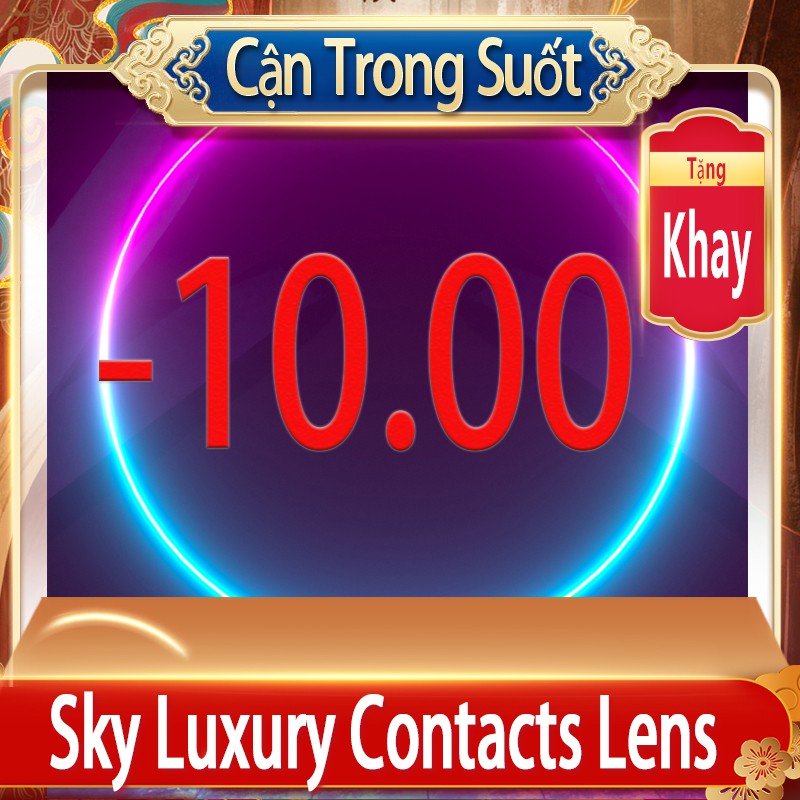 {Cận Lệch Độ}- Lens Hàn Trong Suốt ( 1 Chiếc)