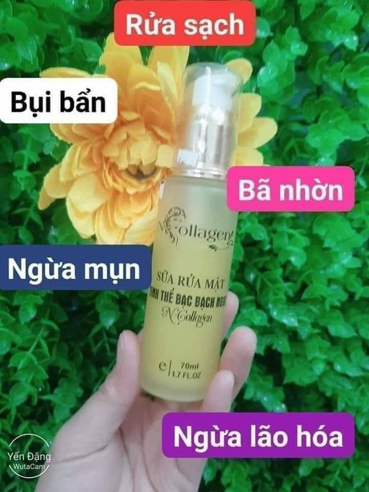 [HCM]sửa rửa mặt n collagen bach ngoc