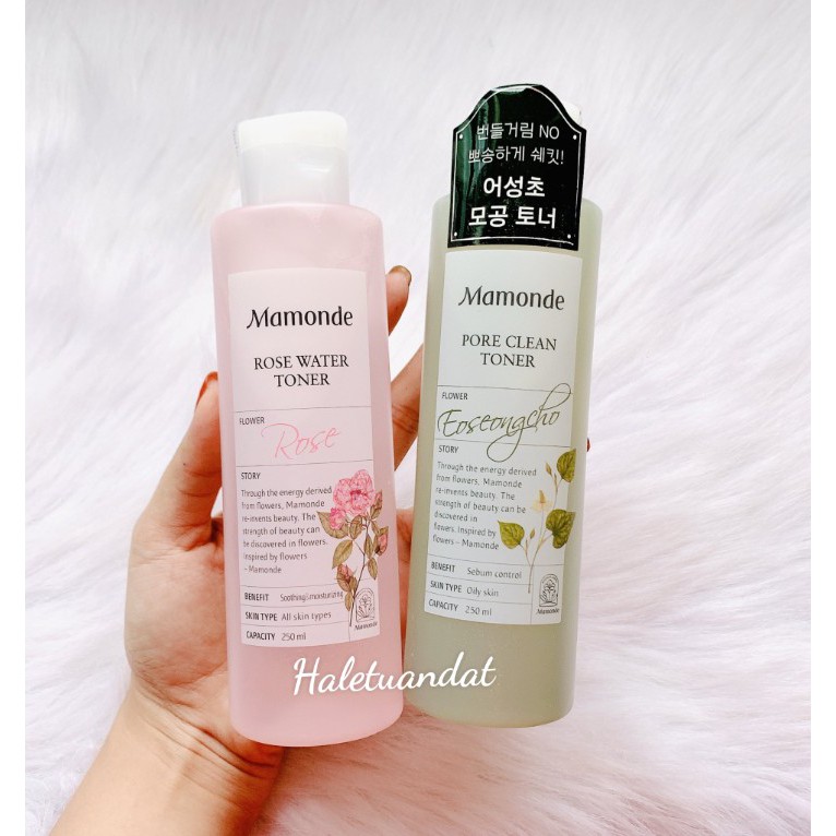 NƯỚC HOA HỒNG MAMONDE 250ml