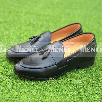 [DA BÒ] Giày da thật MENLI TCLZ19 tăng chiều cao 6.5cm