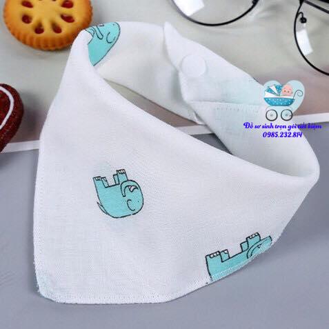 10 yếm xô khuy bấm cho bé
