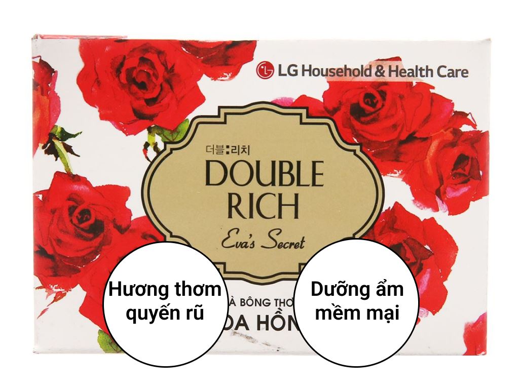 Xà bông cục Double Rich 90g