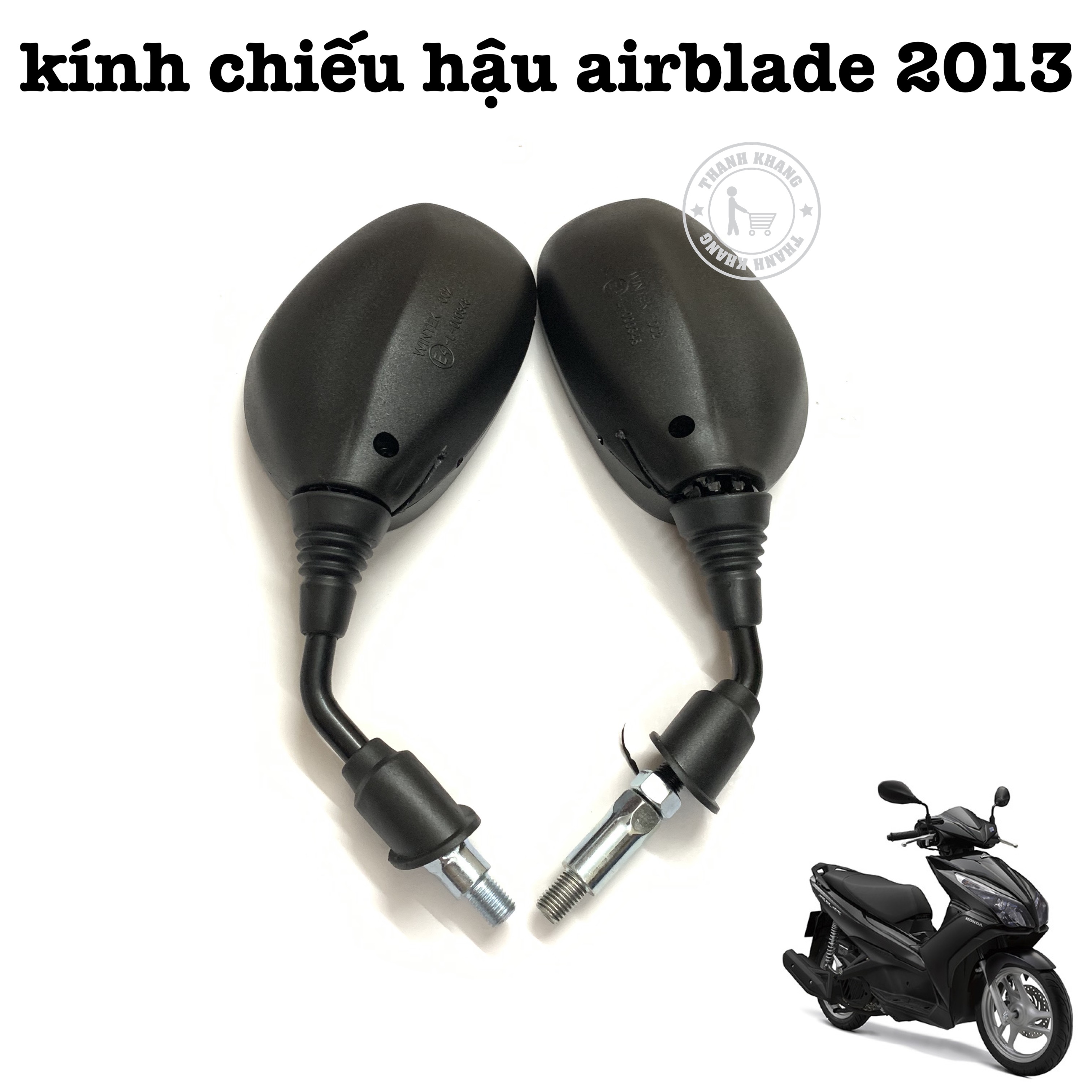Kính chiếu hậu AIRBLADE 13 chỉ dành riêng cho các dòng xe Honda Thanh Khang CGV111