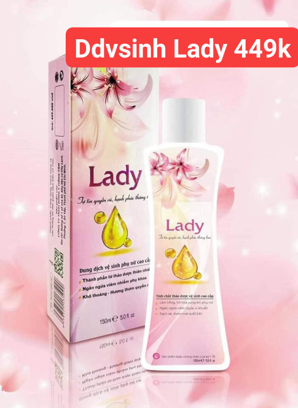 DUNG DỊCH VỆ SINH CAO CẤP LADY - TRANG THIỀU
