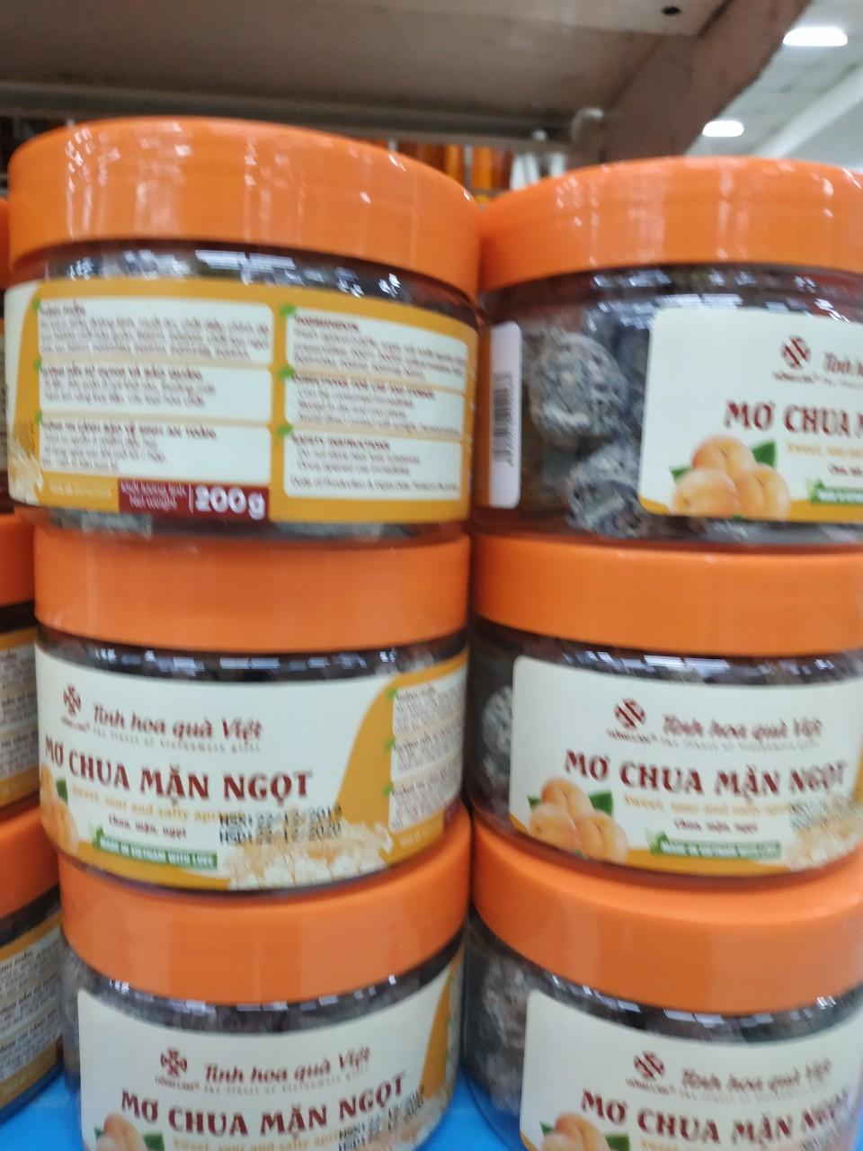 mơ chua mặn ngọt 200g