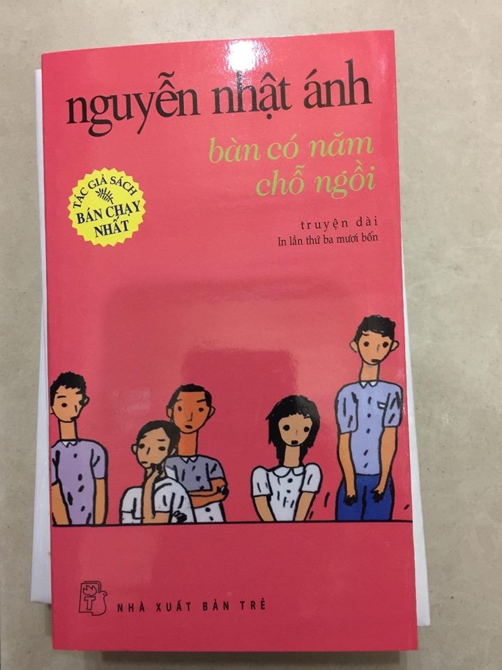 NXB Trẻ - BÀN CÓ NĂM CHỖ NGỒI (Nguyễn Nhật Ánh)