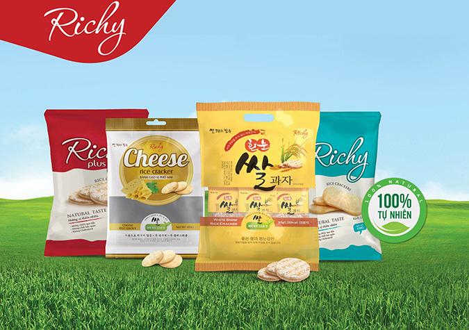 Bánh gạo Richy Hàn Quốc 112g