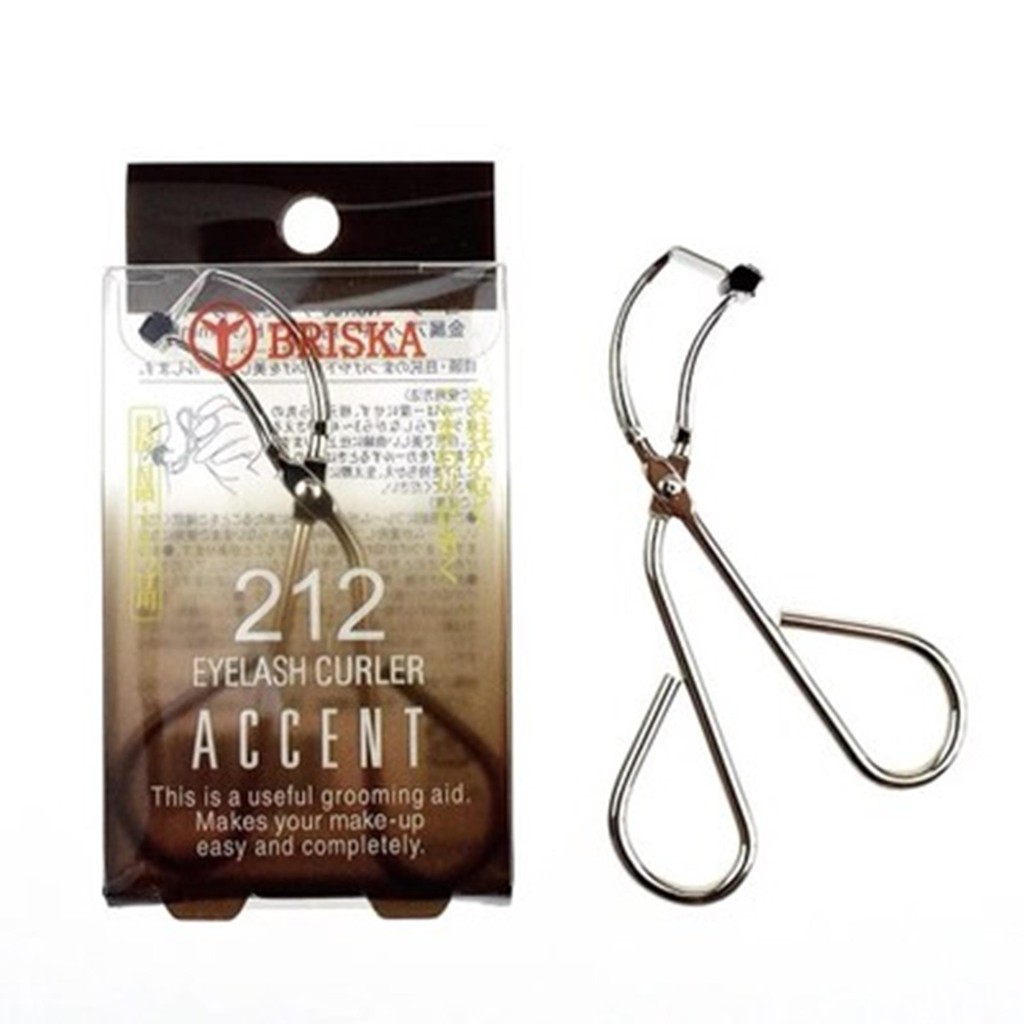 Bấm mi góc Briska Eyelash Curler Accent cam kết hàng đúng mô tả chất lượng đảm bảo an toàn đến sức khỏe người sử dụng